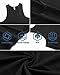 Mens Shirt Sleeveless Cartoon Skull Casual Fashion Stringer Tank Tops Fitted Comfy Lightweight Fitness Streetwear Tank for Spring Fall,L