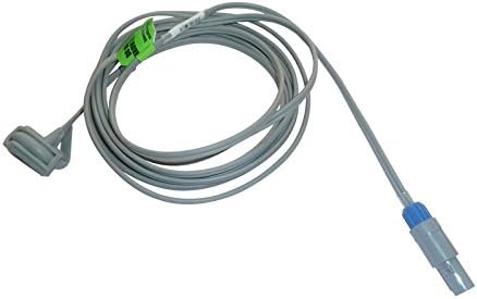 Spo2 3mtr probe compatible with blt/akas/bpl/concept/contec/schiller/tomorrow/amigo/chines/necliife 5pin s/n neonatal rubber type.
