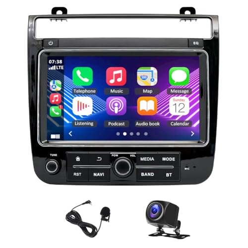 Autoradio tactile 8" pour Touareg : remplacez votre vieux système par Carplay