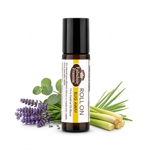 Fabulous Frannie Bug Away Essential Oil Blend Roll-On Made with