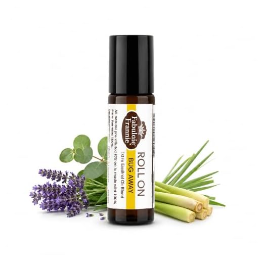 Fabulous Frannie Bug Away Essential Oil Blend Roll-On 10 ml Made with Pure Essential Oils