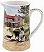 The Leonardo Collection LP94182 Border Collie & Sheep Milk Cream - Jarra para servir (porcelana fina, 12 x 9 x 14 cm), en caja