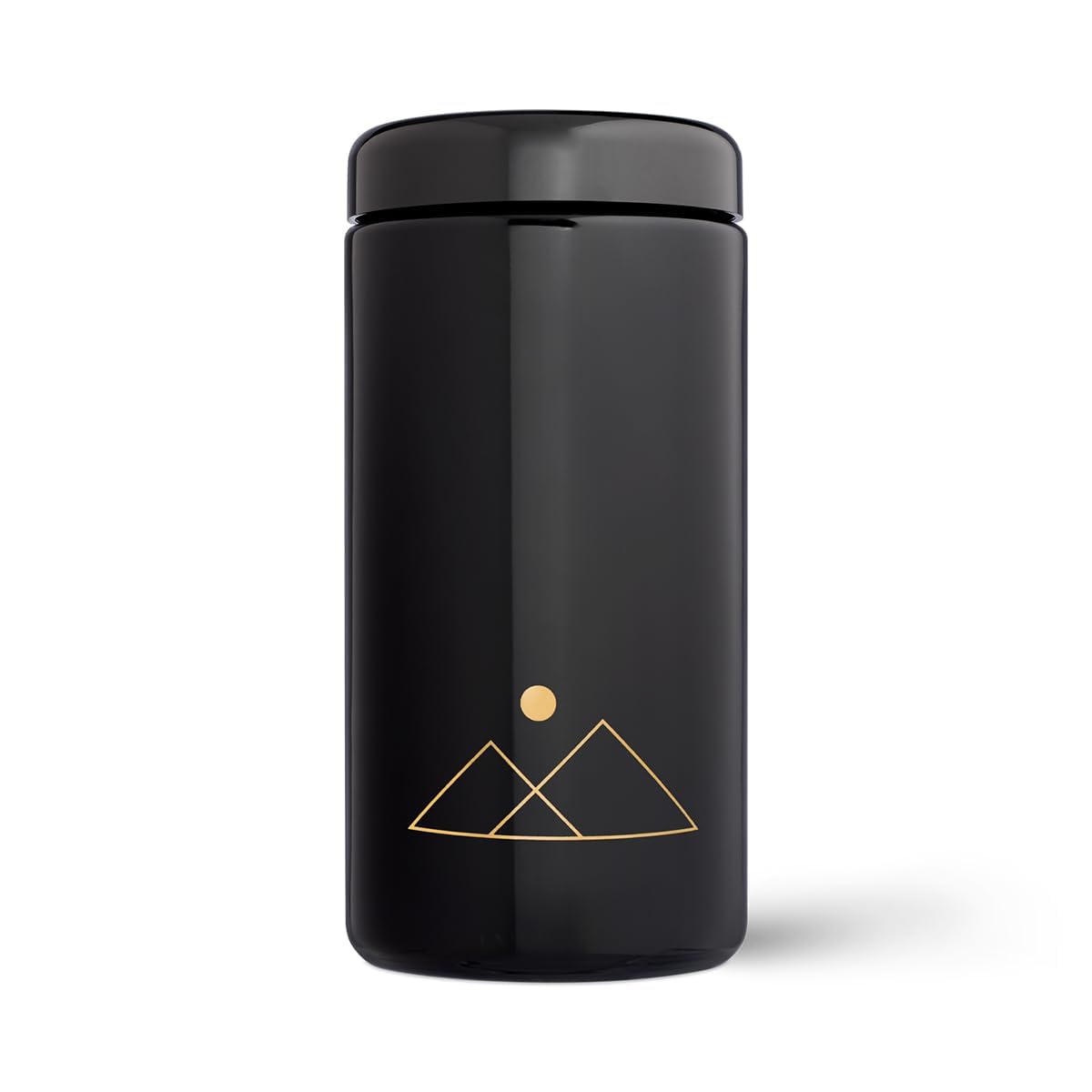 Ancient + Brave Ritual Jar - 1L Biophotonic Glass Storage Jar - Solvent + Adhesive Free - UV Protective for Collagen Powder Supplements & More - With Gift Box