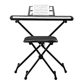 【Parfait pour débutants】 : Ce clavier électronique offre 200 timbres, 200 rythmes et 60 démo, accompagnés d'un écran LED et de 3 modes d'apprentissage (one finger, suivi, concert).