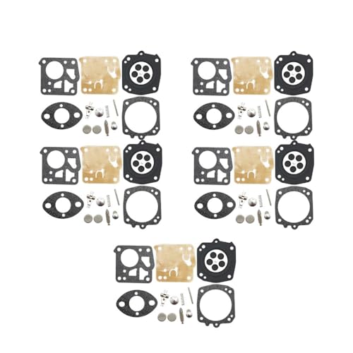 Diaphragme carburateur 268XP reconstruction étanche kit 5 pcs - 2