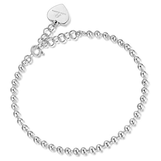Luca Barra Bracciale da Donna Collezione Script. Bracciale in Acciaio. Lunghezza: 17 + 3 cm. La referenza è lbbk1702