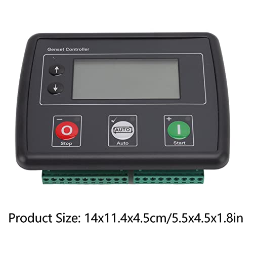 Panneau de commande de générateur avec écran LCD et module automatique 600V en ABS durable