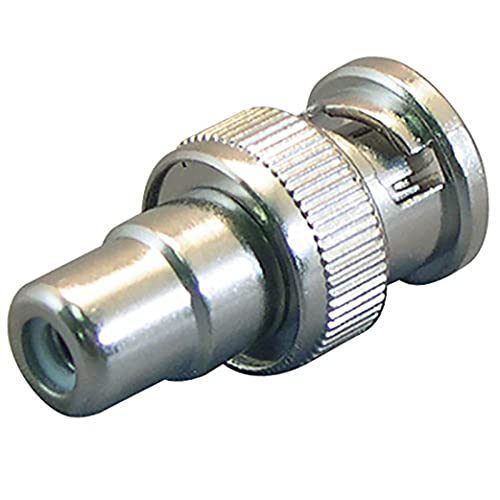 Conectores BNC macho a RCA hembra, pack de 10 miniatura 2