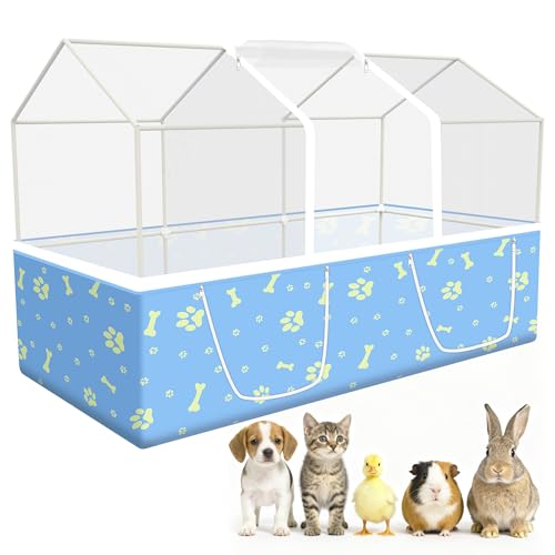 MODESLAB 48 Rabbit Cage with Waterproof Cover