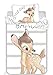 Produktbild Disney Bambi Baby-Bettwäsche Set 100 x 135 cm + 40 x 60 cm Baumwolle