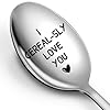 Lovingly Yours I Cerealsly Love You Spoon for Boyfriend Him Husband Gifts Valentines Birthday Anniversary Presents for Girlfriend Her Wife Family