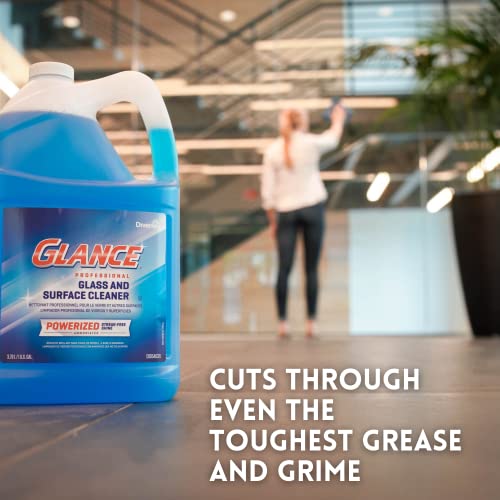 GLANCE CBD540311 Powerized Professional Glass & Surface Cleaner, Streak Free Commercial Ammoniated Window Spray, Ready-to-Use Refill, 1-Gallon (Pack of 2) - Thumbnail 5