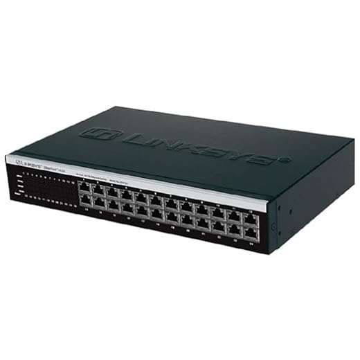 Linksys EF4124 EtherFast 4124 24-Port 10/100 Ethernet Switch