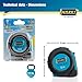 HAZET Tape Measure 2154N-2 I 2 Meter, 6.56 feet, Reduced kinking and Resistant Coating, Automatic retraction Due to Quality Spring and Double Tape Measure Marking
