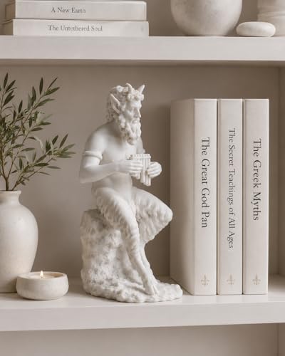 Estatua Dios Pan Gran Escultura Mitología Griega Resina miniatura 5