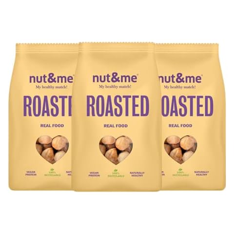 Avellanas tostadas sin sal, keto y sin gluten de nut&me Cover