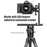 SUNWAYFOTO LB-68 Głowica statywu poziomującego, nośność 10 kg