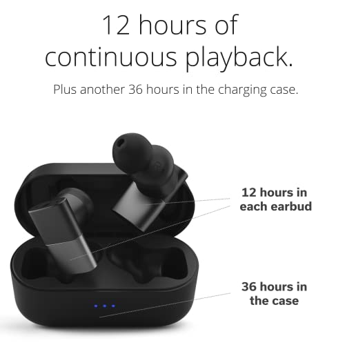 Status Between Pro True Wireless Earbuds - Downsized Charging Case - Built-In 4 Microphones - Hybrid Triple Driver - 12 + 36 Hour Battery - Bluetooth 5.2 - Noise-Isolating Fit - Metal Exterior #TOP4