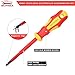 BILITOOLS 1000V Insulated Electrician Screwdriver & Pliers Set - 7pcs Electrical Tools Kit with Magnetic Phillips, Slotted Screwdrivers, VDE & GS Certified