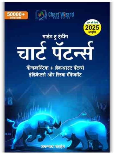 VEBAGA Trading Chart Pattern Book Hindi | Includes Candlestick & Breakout Patterns | Indicators & Risk Management | Unknown Binding