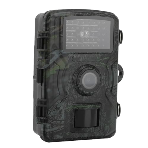 PUSOKEI Caméra de Chasse, Caméra de Jeu Activée par Le Mouvement avec écran de 2 Pouces, Photos 12 MP et Vidéos 1080P, Alimentée par Pile AA, étanche...