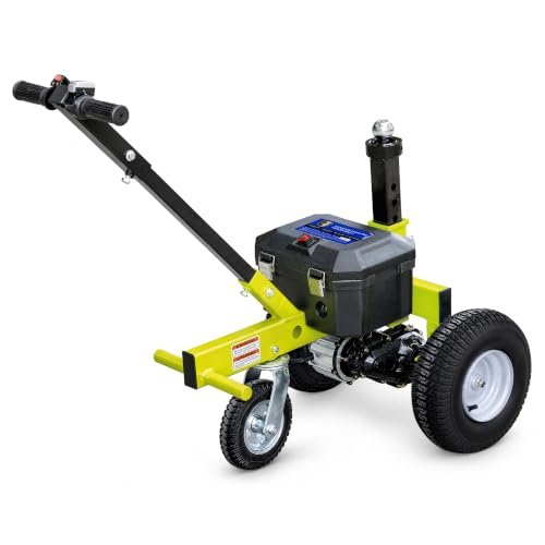 Tow Tuff TMD-35ETD8 Electric Trailer Dolly, 3500 lb Capacity, Green