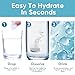 Hydrogen Water Tablets with Magnesium - 120 Tablets Fast-Dissolving H2 Molecular Hydrogen Supplements for Brain Health, Cognitive Function, Energy & Metabolism Support - Vegan, Non-GMO, Gluten-Free