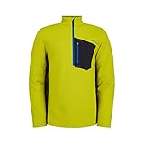 Spyder Active Sports Herren Bandit halber Reißverschluss, Sharp Lime, Größe L