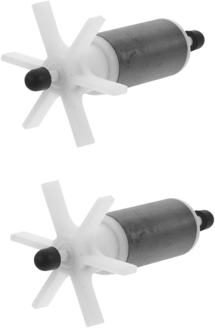 BESPORTBLE 2pcs Magnetic Impeller Rotor Assembly for Submersible Aquarium Pump Compact Replacement Accessory for Easy Installation and Enhanced Performance for Water Filters and Fountains