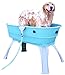 Booster Bath Elevated Pet Bathing, Teal,...