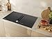 NEFF V68TTX4L0 Induktionskochfeld 80 cm mit integriertem Dunstabzug, FlexInduction, TwistPad, Luftsensor, Silence-Lüfter, spülmaschinenfeste Filter, Home Connect, schwarz