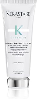 Kérastase Condicionador Symbiose Fondant Apaisant Essentiel, Cabelos com caspa, Anticaspa, Ácido Salicílico, Bifidus, Piroctone Olamine, 200ml