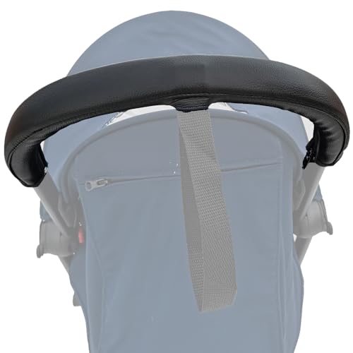 Brogtorl Schutzhülle aus PU-Leder für Kinderwagen, Schutzbezug für Kinderwagen, Zubehör für Kinderwagen, Babyzen Yoyo mit Handgurten und Loch