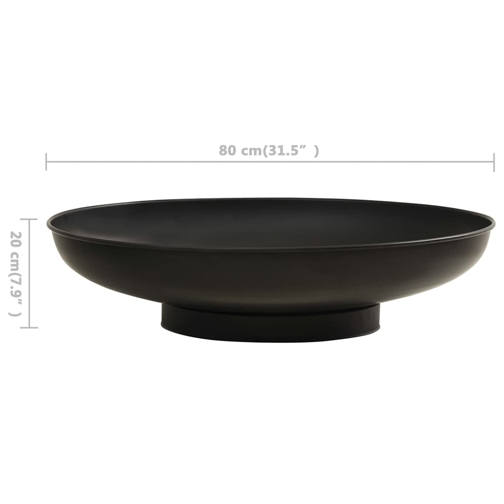 Lechnical Braciere 80 cm in Acciaio -313344