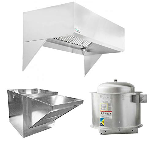 UL-Listed 10' Hood System with Make-Up Air