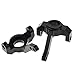 2pcs Aluminum Alloy Front Knuckle Arm for AXIAL RC Model Car SCX10 Upgrade Parts Black