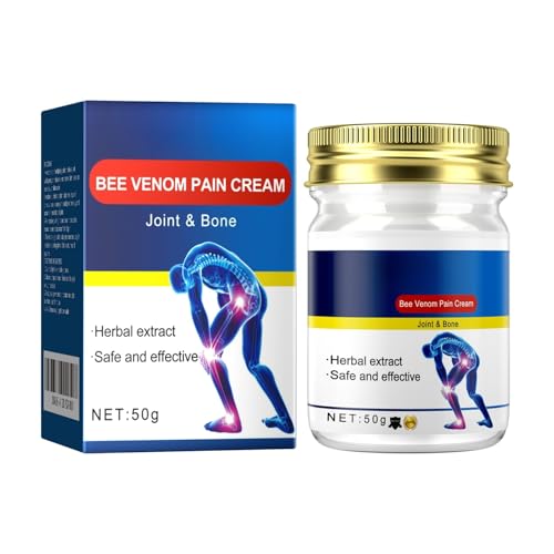 Bee Venom Pain Cream, Specially Selected Bee Venom Joint Cream, Designed for Daily Care of Back, Neck, Hands, and Feet Joints, Providing Comfortable Care Experience (2)