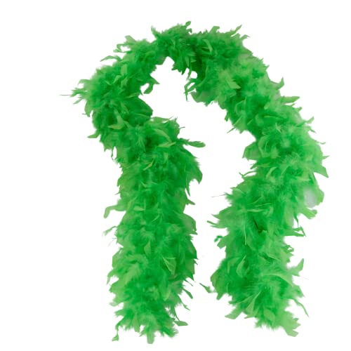 WGI 6' 60g Adult Feather Boa, Lime Green