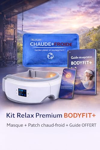 Masque Oculaire Chauffant Bluetooth pour un sommeil profond - 2