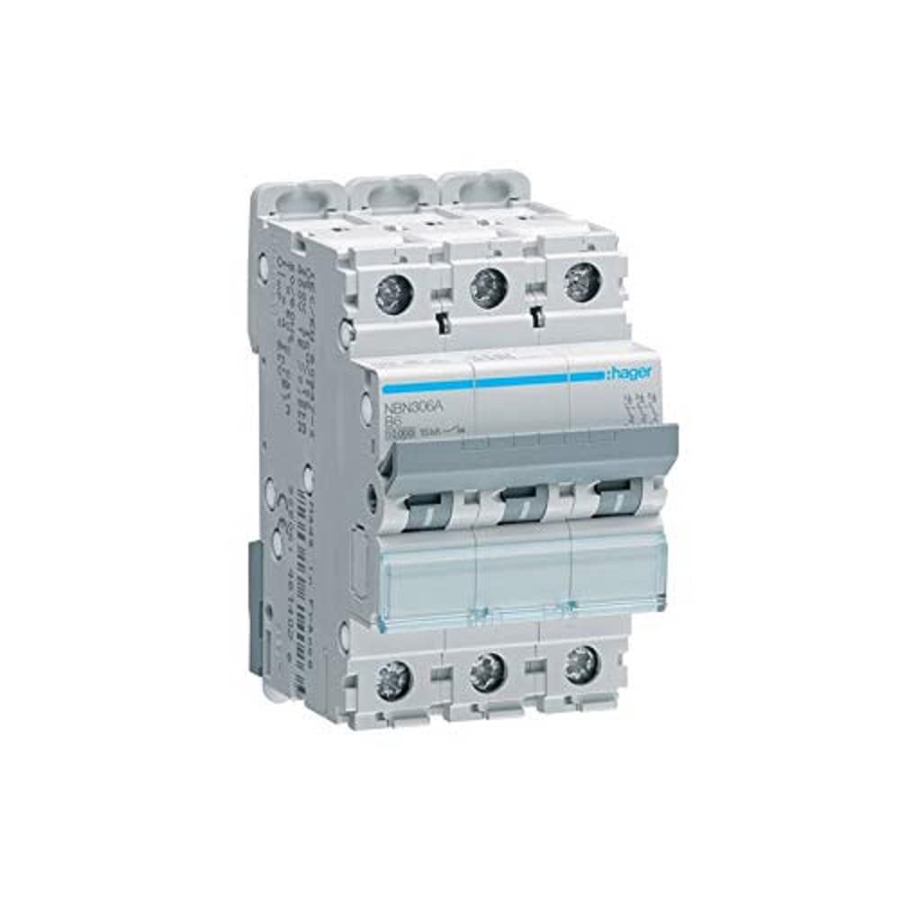 Interruptor automático NDN 3P 63A D magnetotérmico trifásico para cuadro eléctrico
