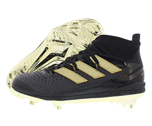 Adidas Tênis masculino Adizero Afterburner 8 NWV, Preto/Ouro-, 46