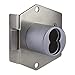 Ccl Security Products Ccl Cabinet Dead Latch with Interchangeable Core Brushed Chrome 72824