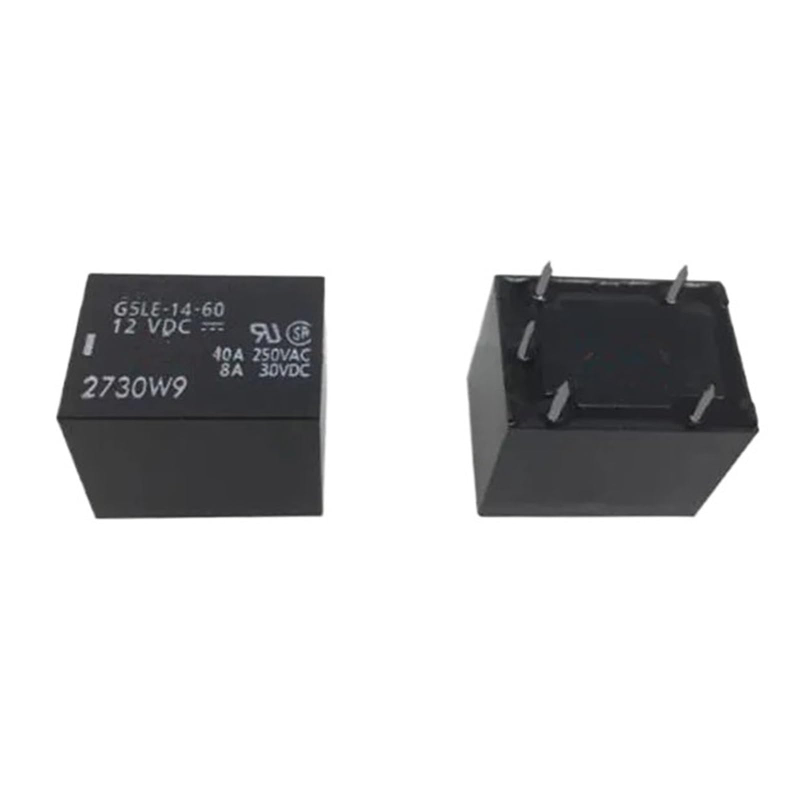 Relais JG5LE-14-60 12VDC pour remplacer un commutateur 5 broches défectueux DCV12