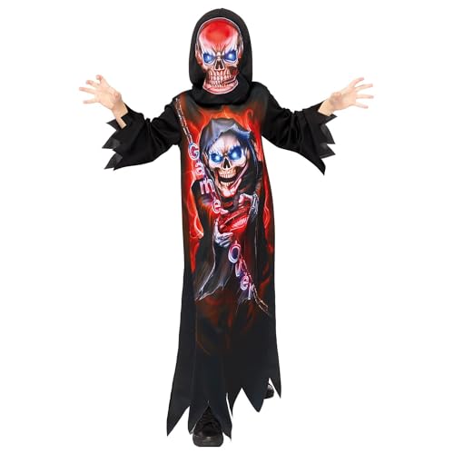 Amscan 9911991 Boys Gaming Reaper Halloween Costume (Age 6-8 years)