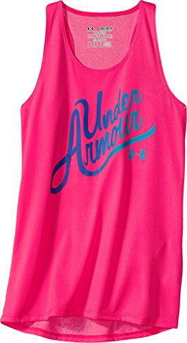 Under Armour Girls Aloha Wordmark Tank Top