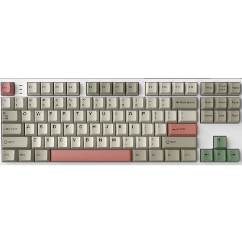Image of Fogruaden PBT Keycaps Set, Cherry Profile Custom Keycap for Mechanical Keyboard Keycaps(9009)