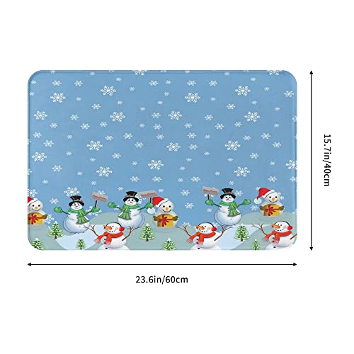 Nibbuns Nature Flannel Floor Mat Indoor Outdoor,Nature Painting With Trees In The Autumn,Entrance Doorway Doormats Non-Slip Bedroom Bathroom Entrance Mat Absorbent Rugs,24"X16",Orange Yellow #TOP3