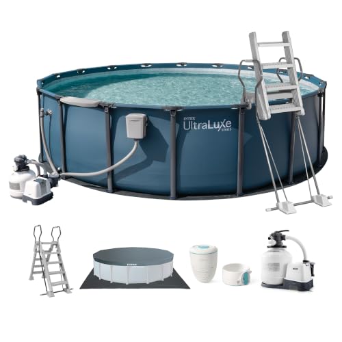 INTEX UltraLuxe 20ft x 52in Round Above…