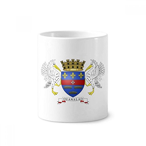Tasse Saint-Barthélemy 350ml en céramique blanche idée cadeau originale