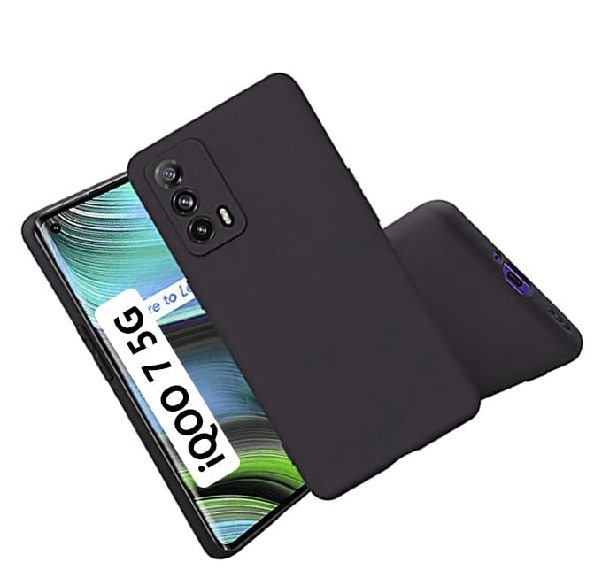 COBERTA Back Cover for iQOO 7 5G Back Cover Case - Black Silicon (B0CQVLSLXP) Amazon Price History, Amazon Price Tracker